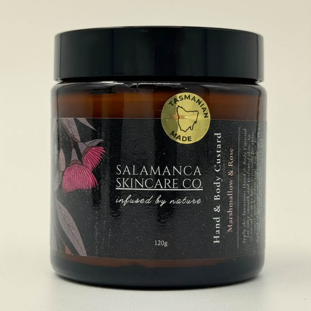 Jar of Salamanca Skincare Co product on a white background