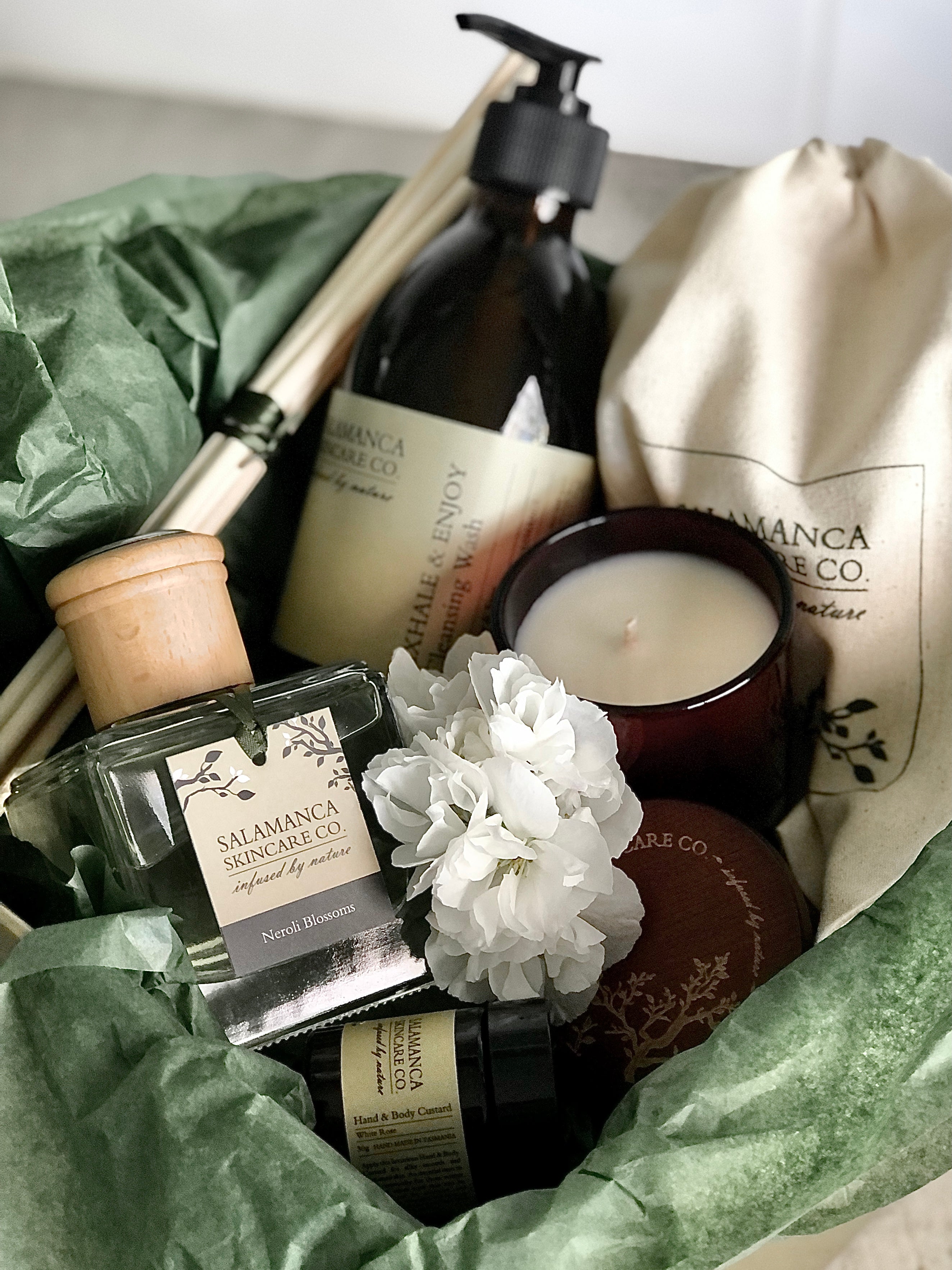 Cherished Fragrance Gift Box-Tasmanian gift hamper-Salamanca Skincare Co.